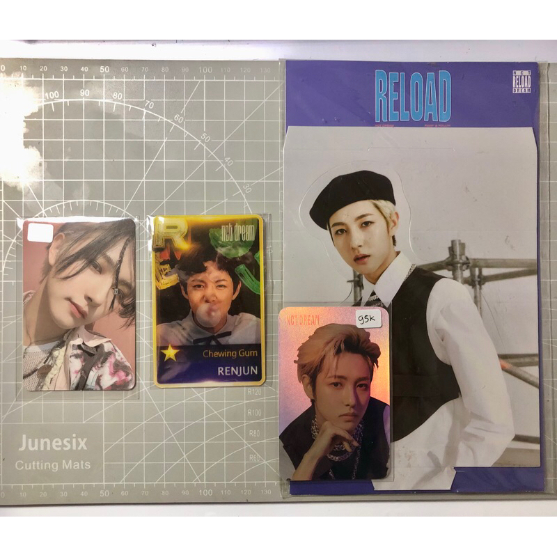 RENJUN PHOTOCARD NCT DREAM OFFICIAL HOLO STANDEE RELOAD HOT-SAUCE