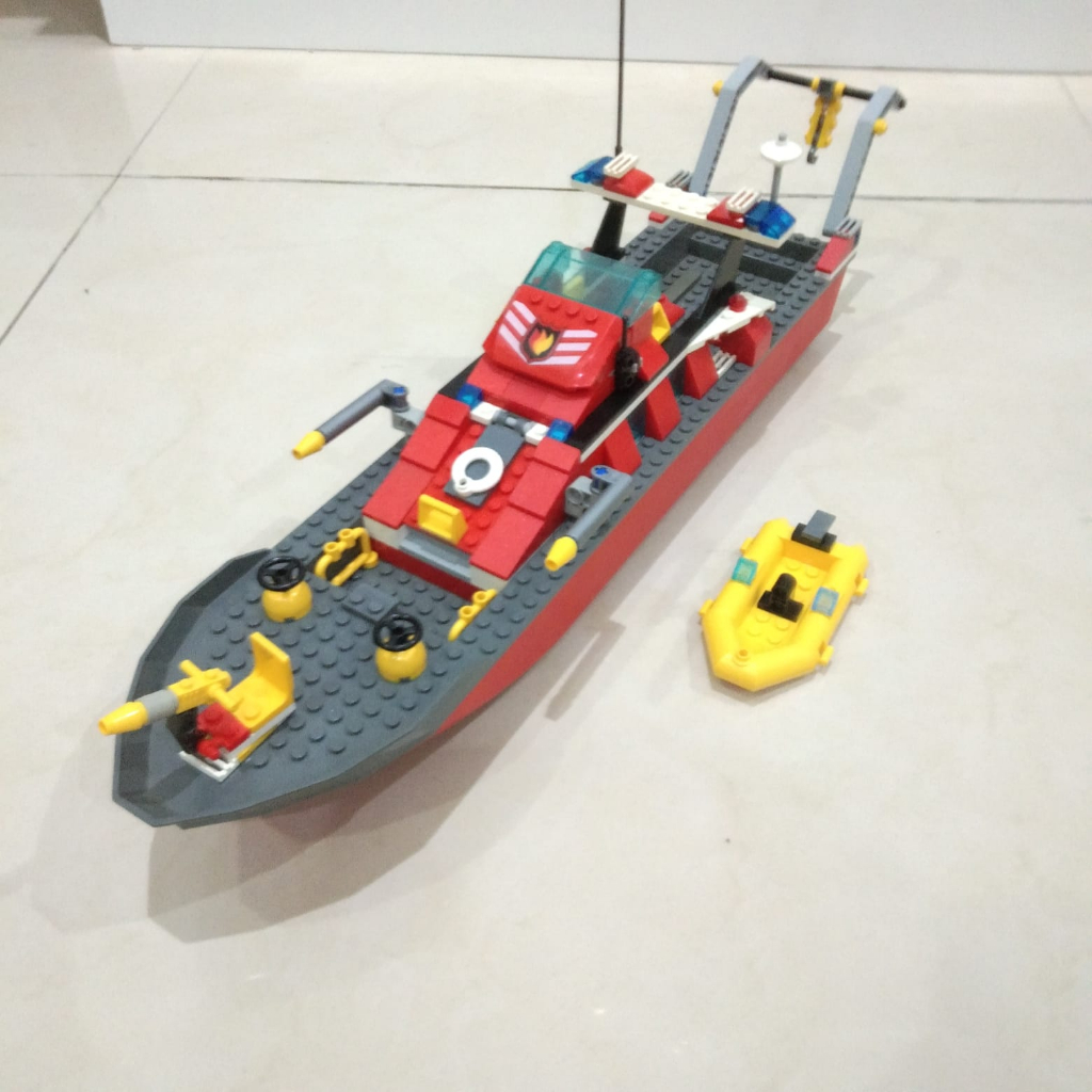 Lego Firefighter Boat ori original asli
