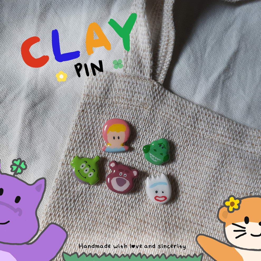 Clay Pin Toy Story 2