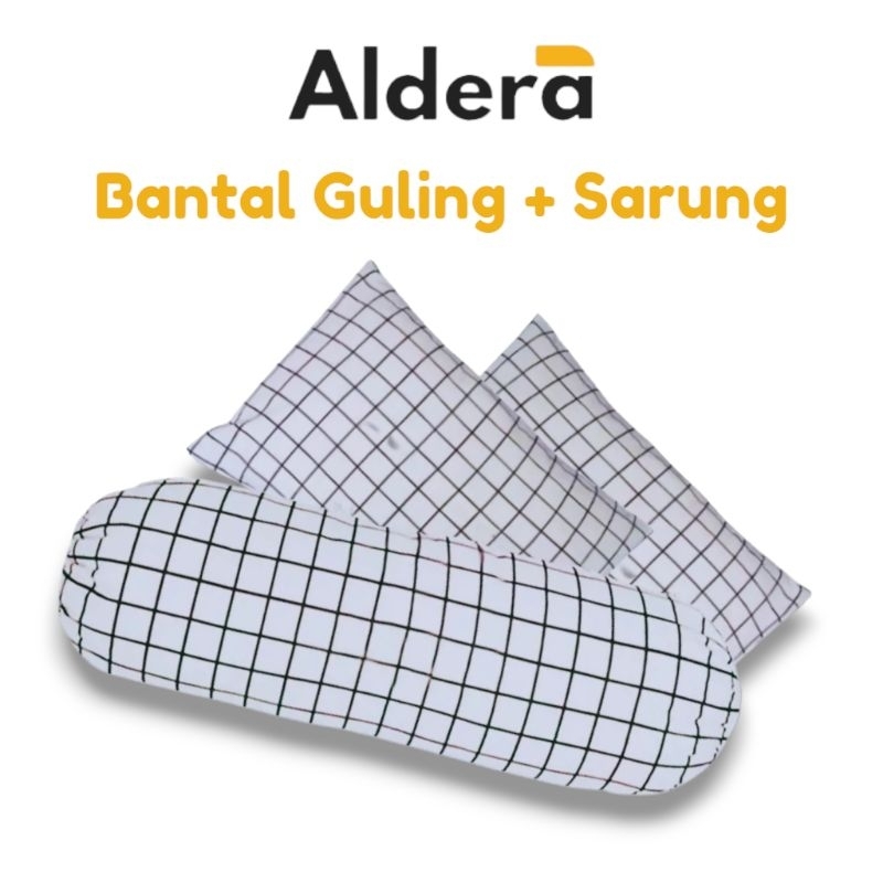 ALDERA - Bantal &amp; Guling / Sarung Bantal Guling