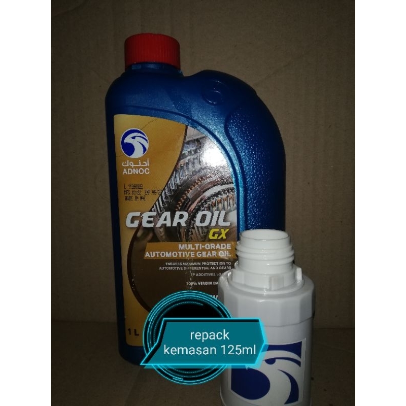 Gear Oil Adnoc SAE 85W-90 oli gardan (Repack) 125ml