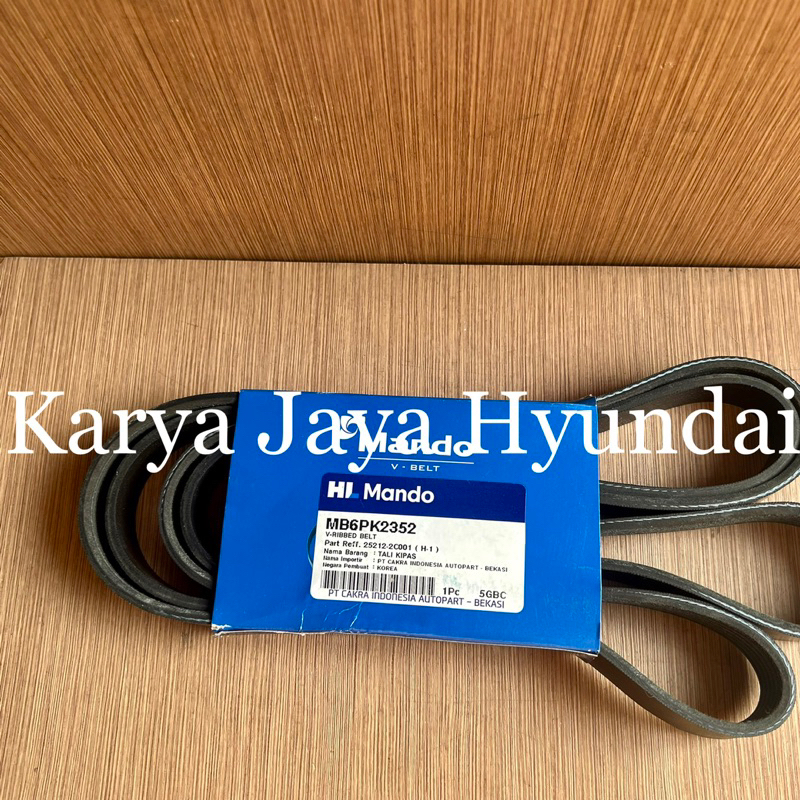 Fan belt Tali kipas Hyundai H1 bensin