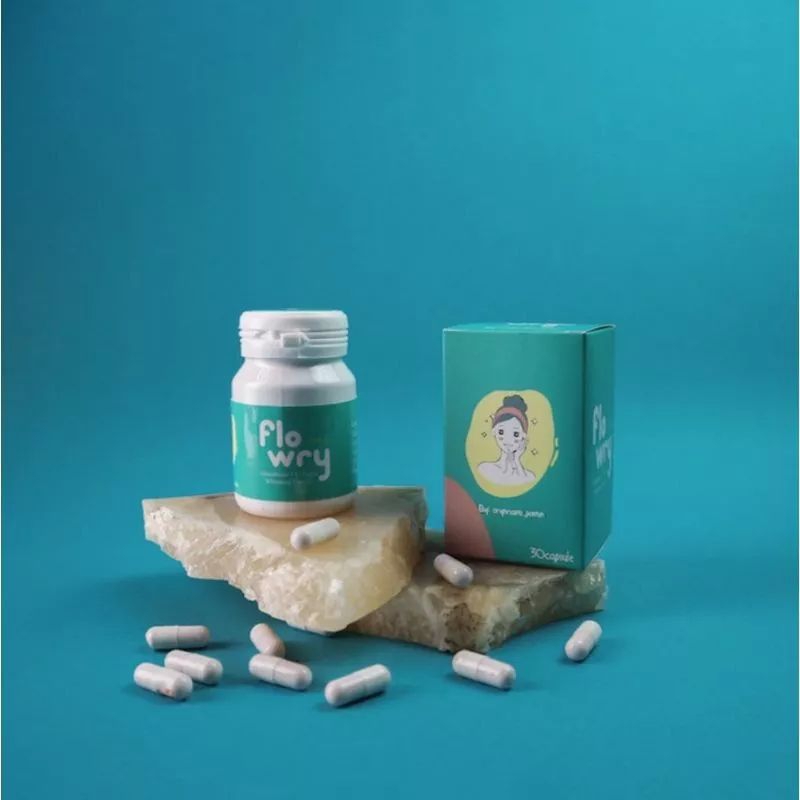 FLOWRY SUPLEMEN PEMUTIH BADAN BPOM