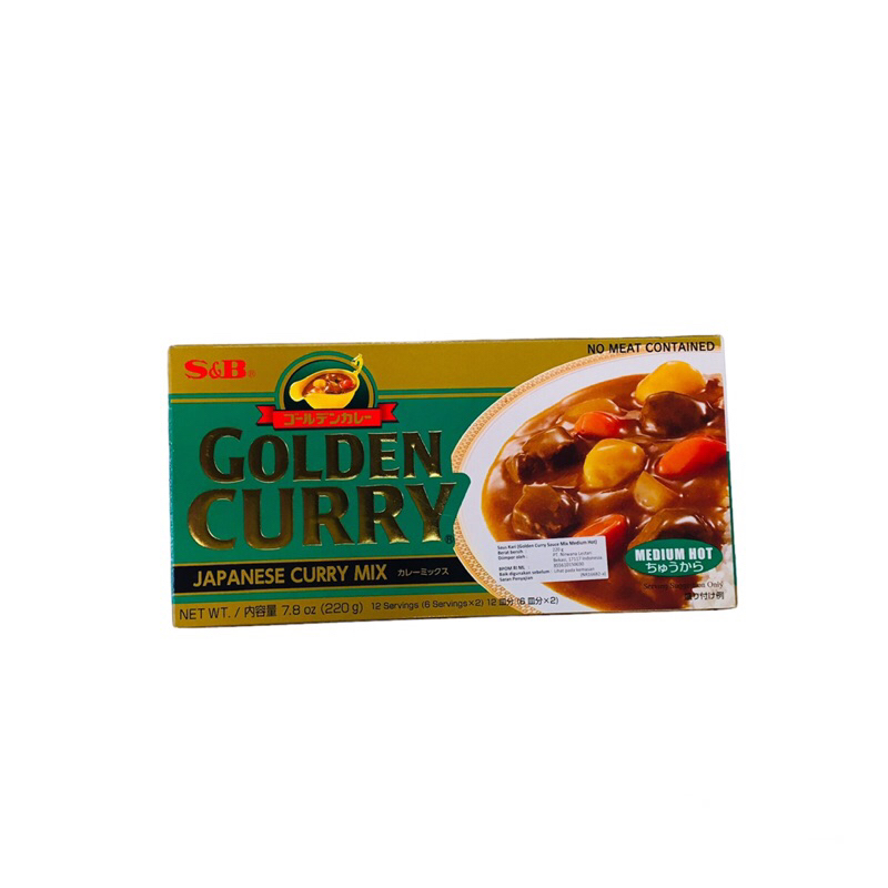 S&B Golden curry bumbu Kari jepang
