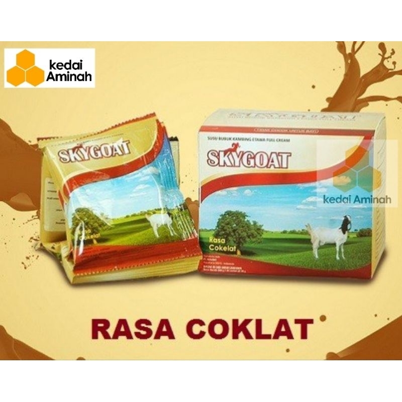 

Susu Kambing Sky Goat ORI & Coklat