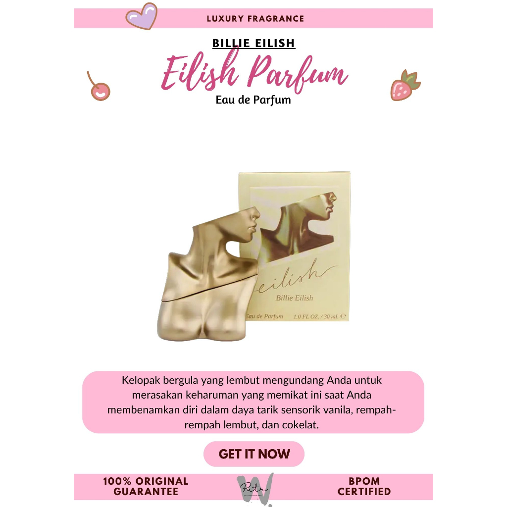 BPOM BILLIE EILISH Eilish Eau De Parfum EDP