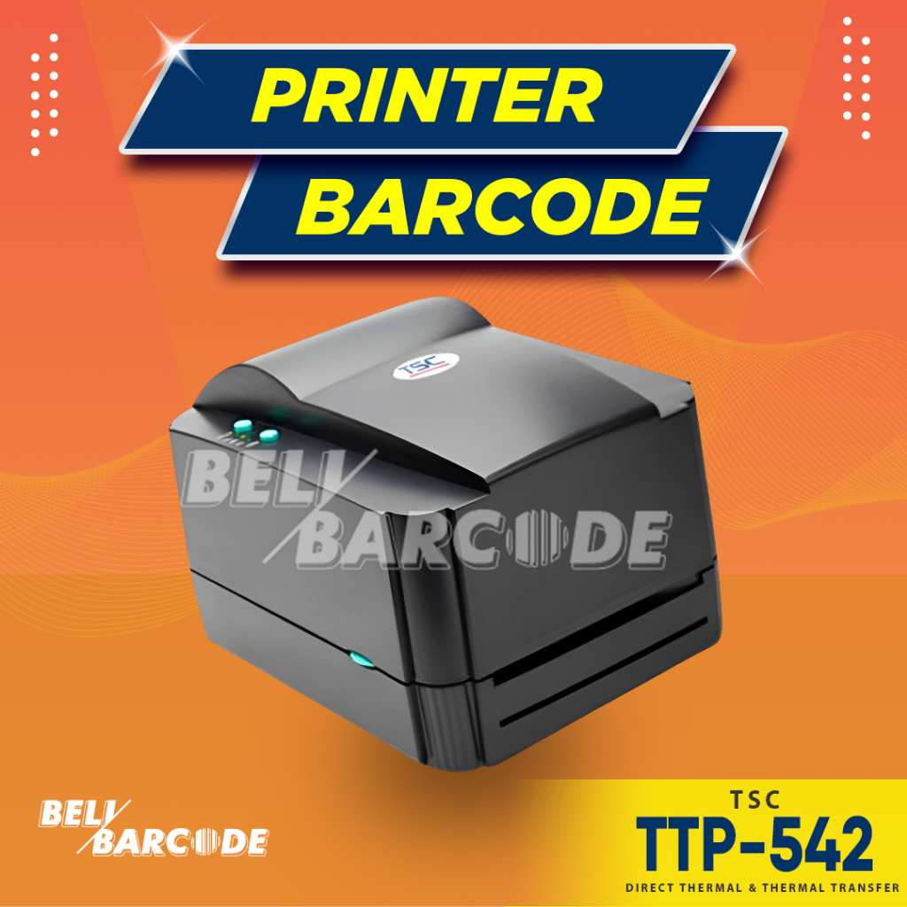 TSC TTP542 Printer Cetak Sticker Label Barcode TTP-542 USB