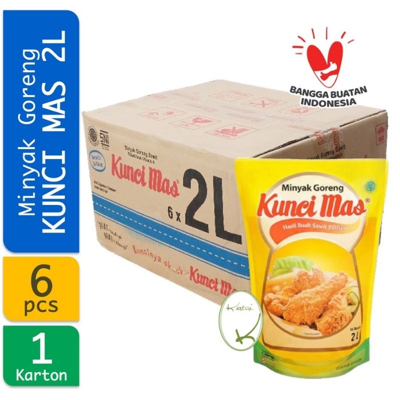 

Minyak Kunci Mas Pouch 2liter