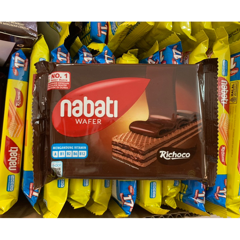 

Richeese Nabati Wafer Rasa Coklat 43g