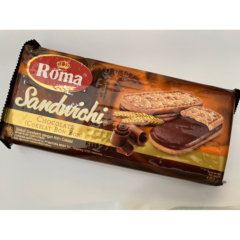 

Roma Sandwichi Cokelat / Biskuit Roma Cokelat Bon Bon / Roma Sandwich Cokelat