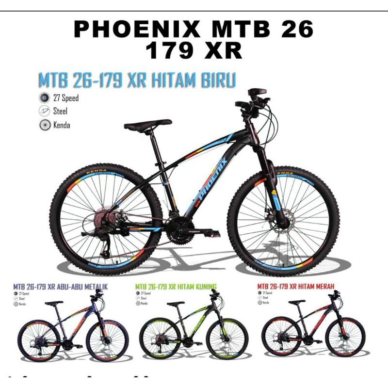 Sepeda 26 Phoenix 179 XR 27 Speed