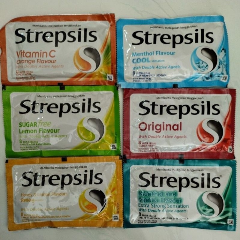 

Strepsil Permen Sachet Isi 8 Butir / Membantu Melegakan Tenggorokan