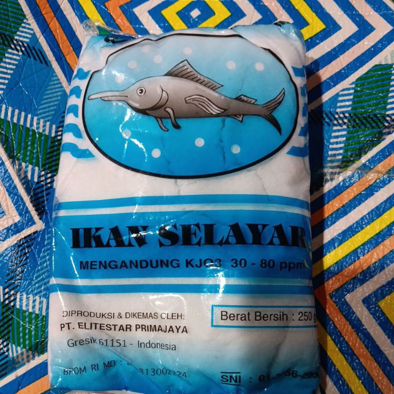 

Garam Beryodium Ikan Selayar/Octopus 250 gram