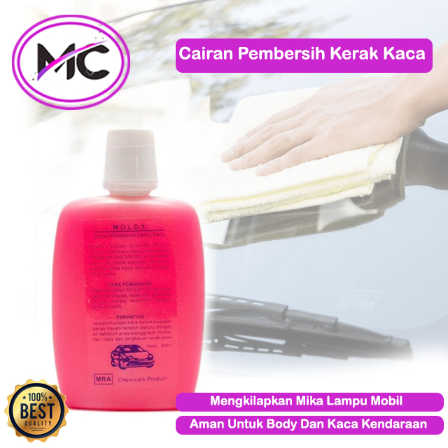 Cairan Pembersih Kerak Kaca Mobil Penghilang Jamur Pembersih Kaca Jendela Serbaguna
