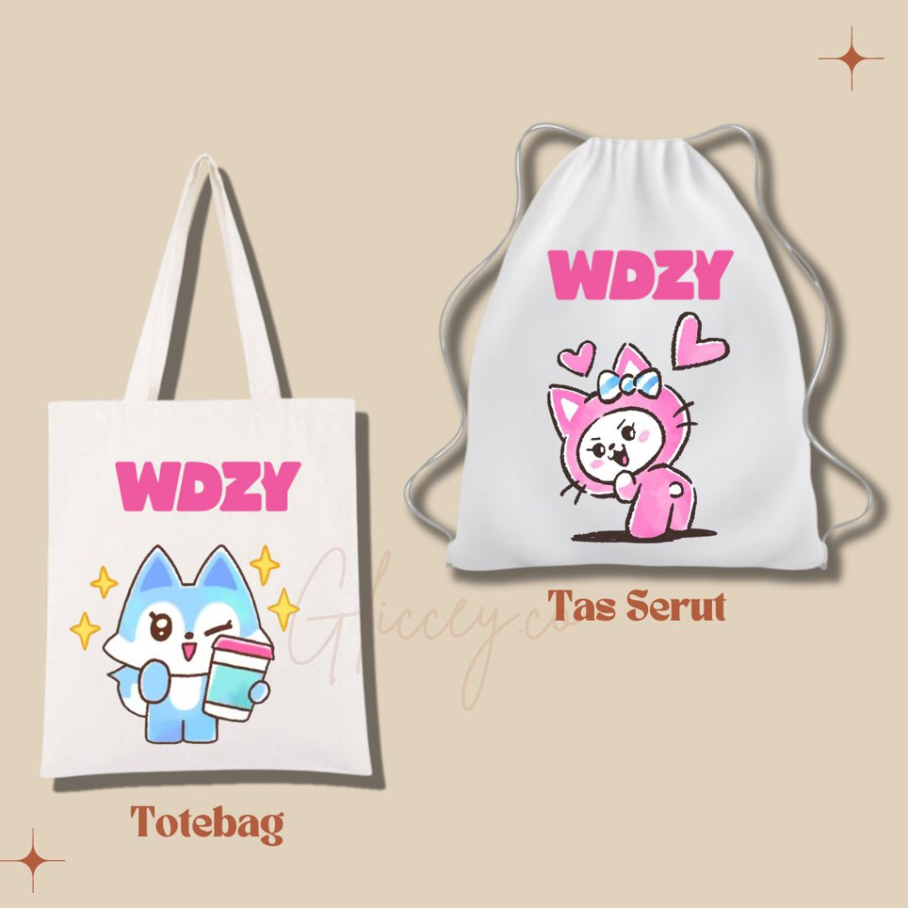 TOTEBAG TAS SERUT STRING ITZY WDZY