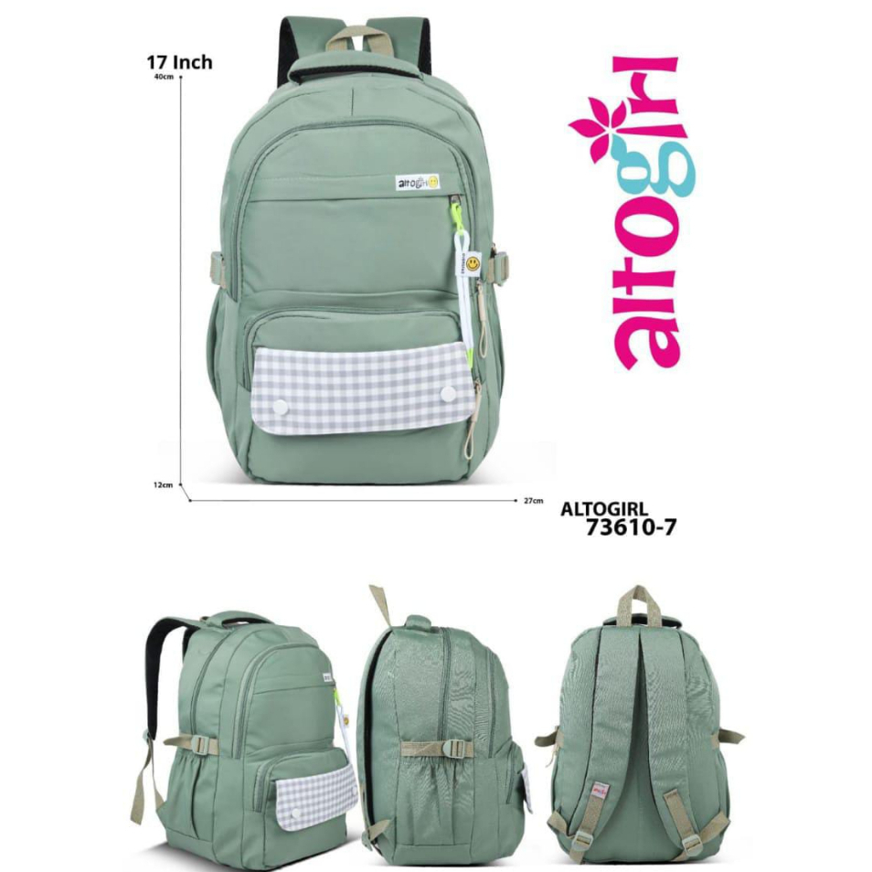 Tas Ransel Alto Girl Original Model Korea/Tas Ransel Anak Cewek/Tas Ransel SD SMP SMA