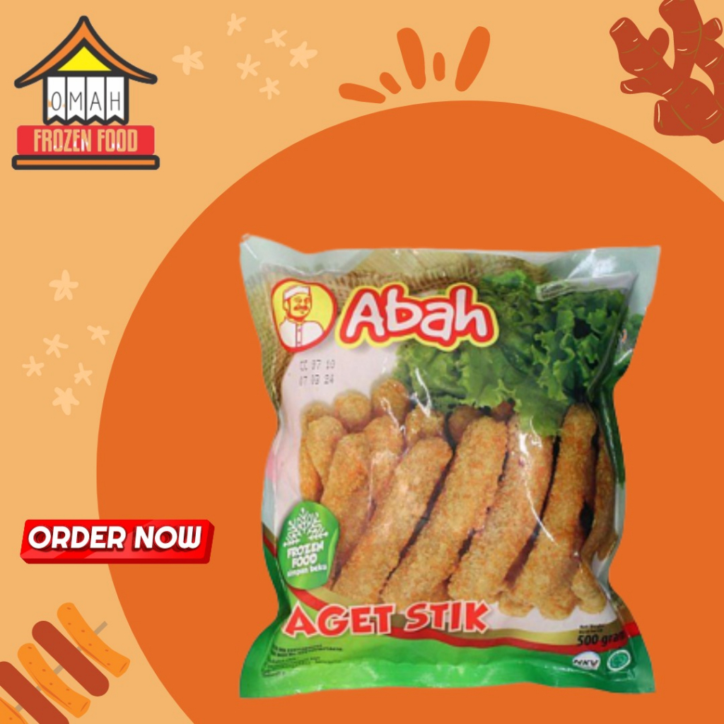 

Abah Chicken Naget Stik 250gr (NON COD DILUAR KOTA JATENG)