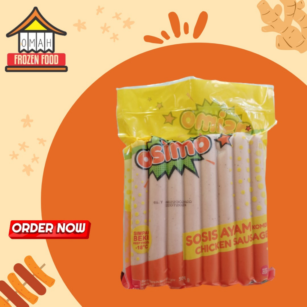 

Asimo Sosis Ayam 500gr Isi 15pc (NON COD DILUAR KOTA JATENG)