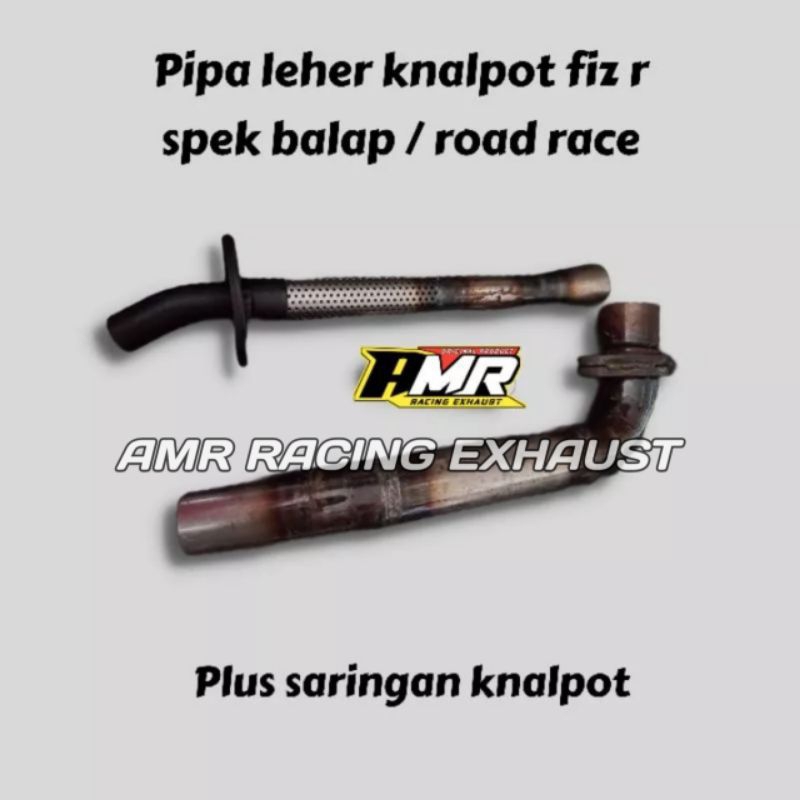 Pipa leher knalpot sarangan saringan fizr fiz r kompetisi balap road race 116 125 cc