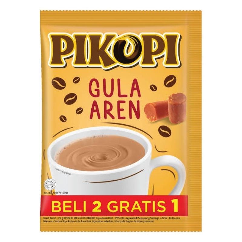 

(PERRENTENG ISI15PCS) Pikopi Gula Aren ( isi 15 ) PER RENTENG RENCENG SASET