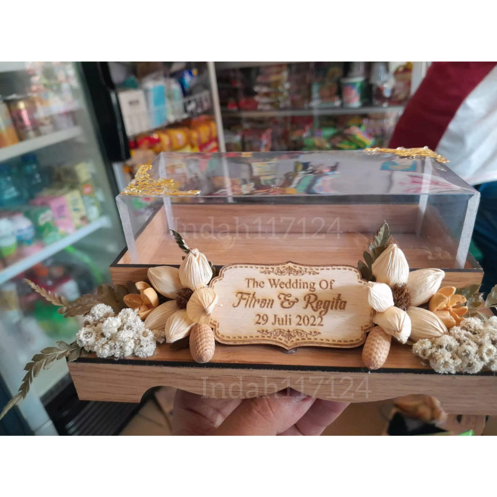 Box Uang Mahar Rustic / Box Rustic