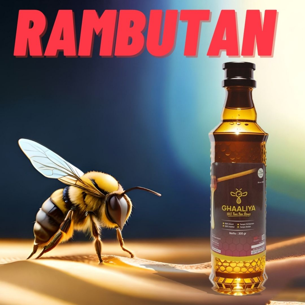 

Madu Rambutan Asli Murni 100% Original Tanpa Campuran Madu Hutan Natural Raw Honey Kesehatan 1kg 500 gram 650ml 875gr Herbal Ampuh BPOM Sehat Untuk Anak Pintar Vitamin Otak Cerdas Stamina Pria Dewasa Penggemuk Penambah Nafsu Napsu Makan Berat Badan Gemuk