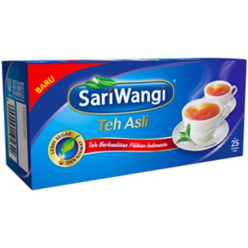 

sariwangi kotak 25 kantung
