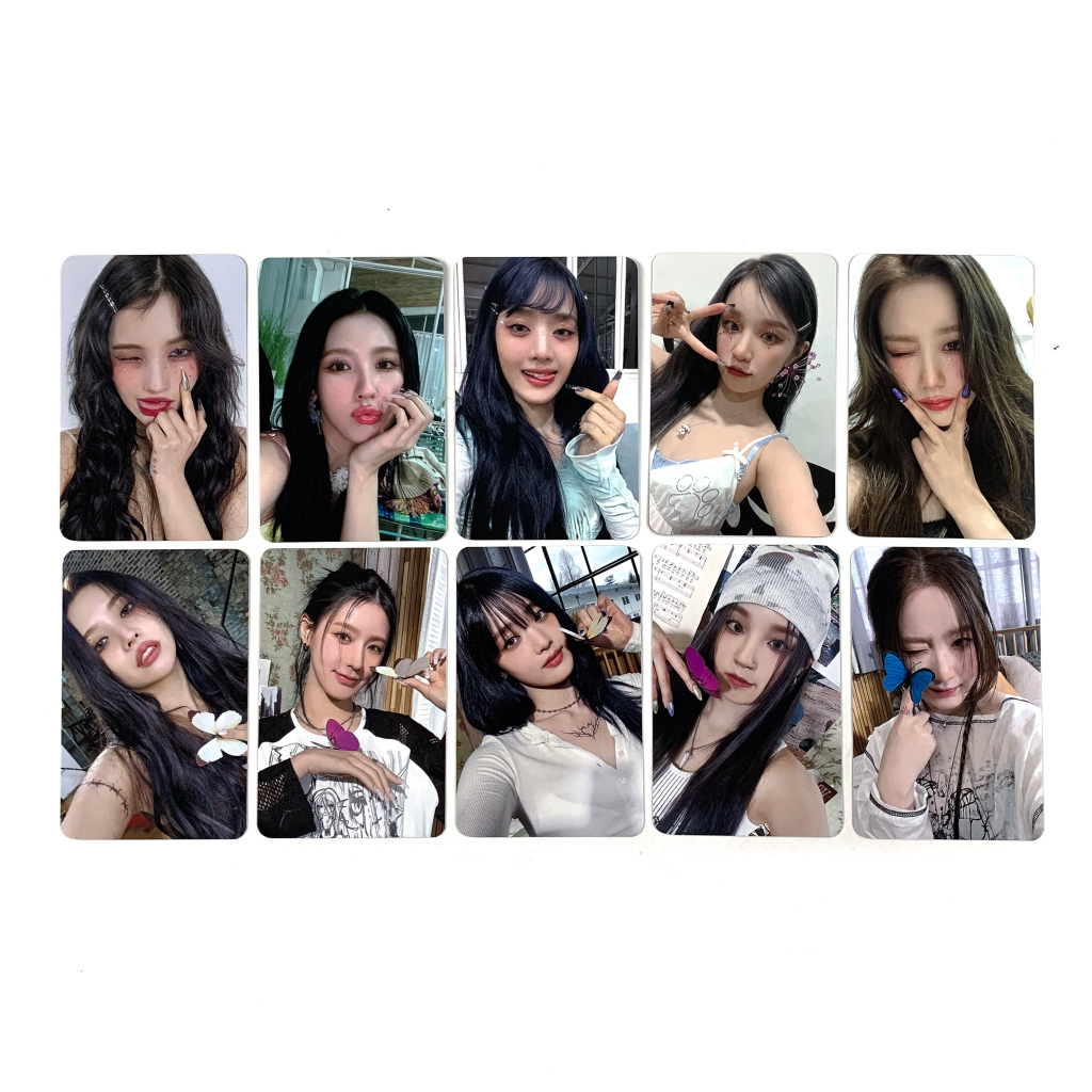 [sharing] (G)I-DLE 6th Mini Album - I Feel Photocard Benefit ( Makestar / DMM Dear My Muse / Weverse