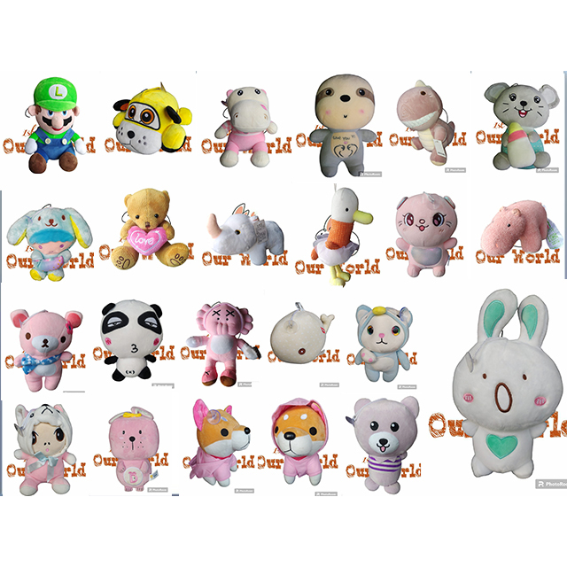 BONEKA CAPIT WAWA GAMES KARAKTER S / MAINAN ANAK BONEKA IMPORT SUPER LEMBUT / COD READY MAKASSAR