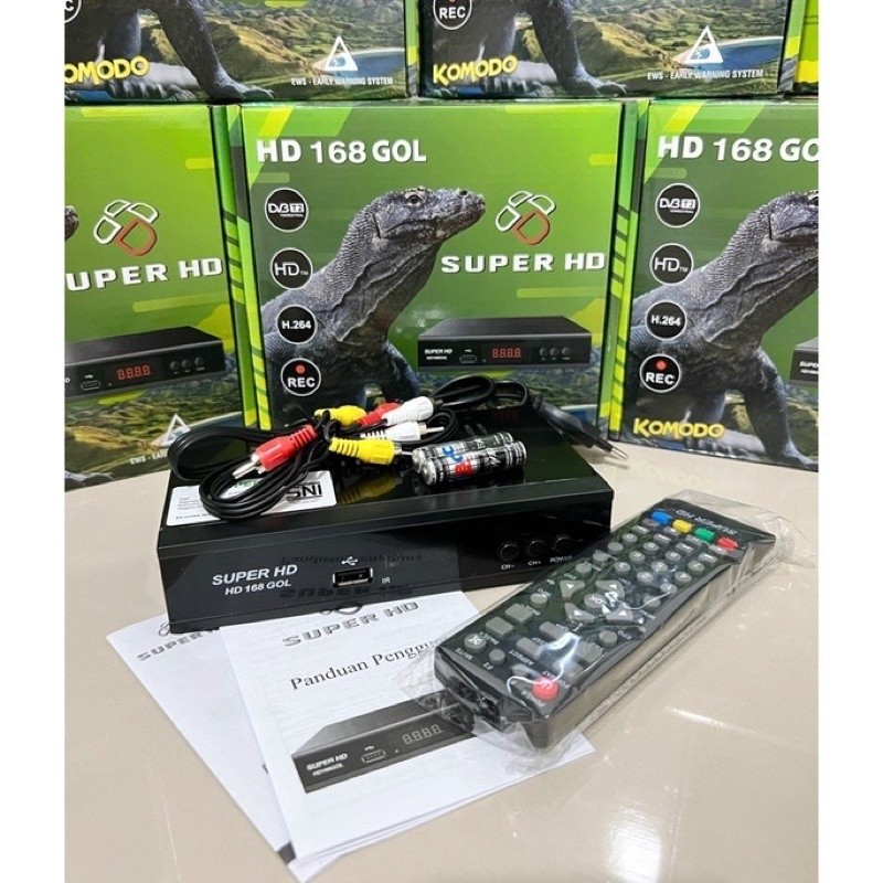 STB SET TOP BOX DVBT2 OPTUS SUPER HD TV DIGITAL 168 KOMODO digital168 kijang Superhd 1080p 1080 full