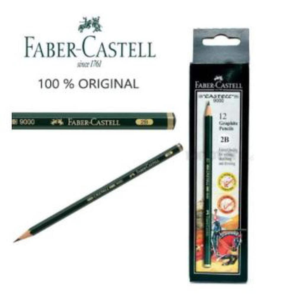 

Pensil 2B Faber Castell Original Pensil Kayu 2B