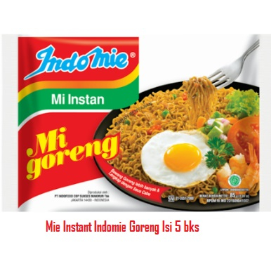 

Mie Instant Indomie Goreng isi 5 bks