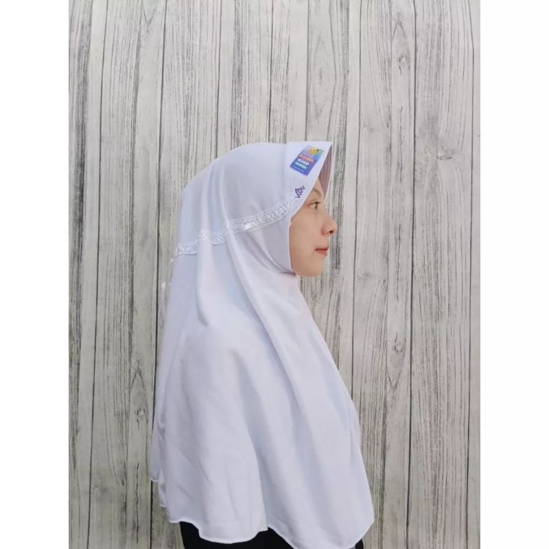 hijab instan HIJAB SERUT ANAK SEKOLAH UK SMP/MTS *EL-RAHMA
