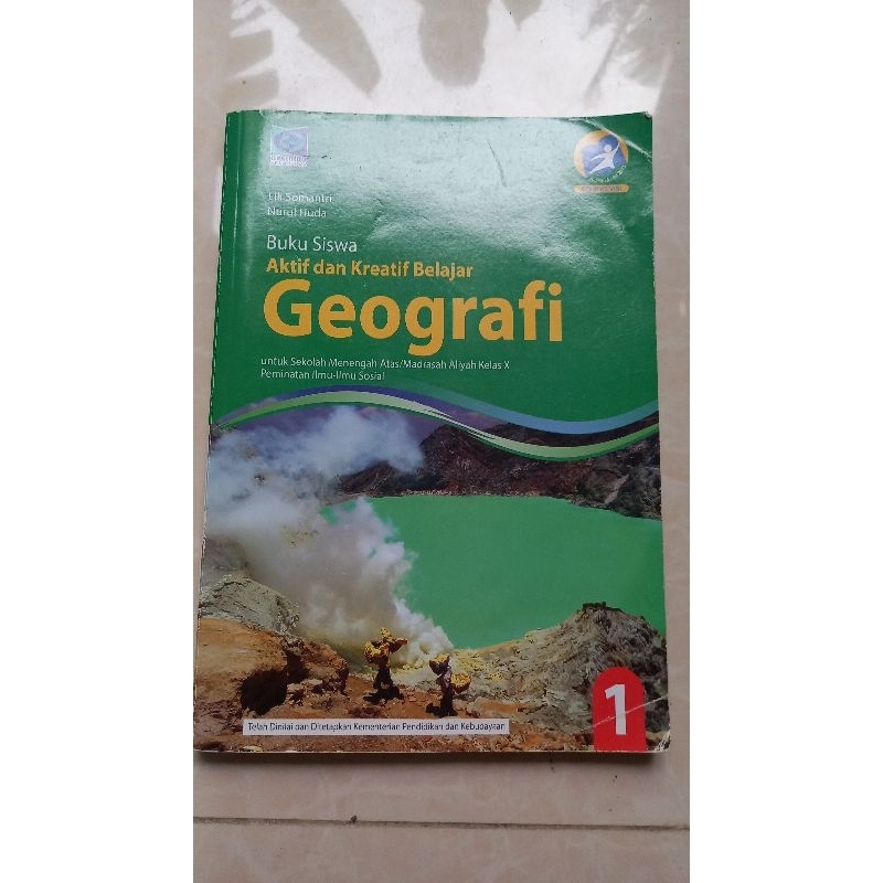 GEOGRAFI KELAS 10/X PENERBIT GRAFINDO KURIKULUM 13 REVISI
