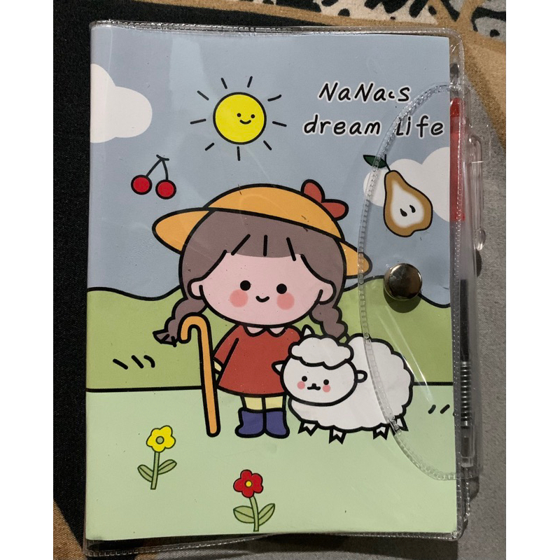 

notes A6 kancing + pena