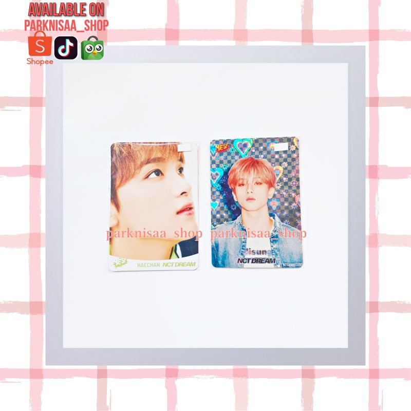 photocard PC Benefit rare hd yescard magazine Hongkong Bene yes HK NCT dream we boom era Japan vers 