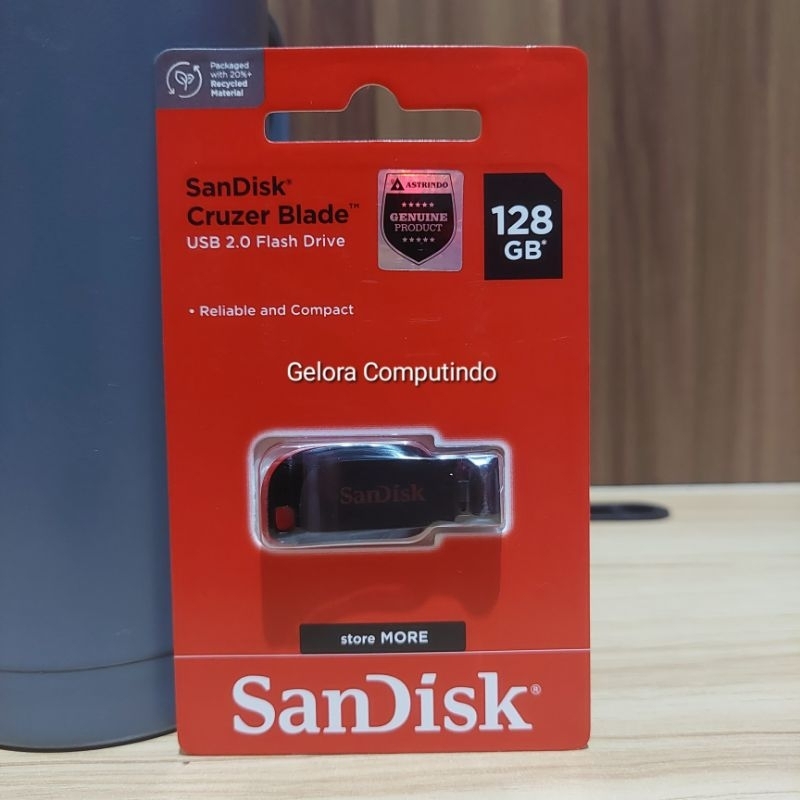 Flashdisk Sandisk Cruzer Blade 128GB