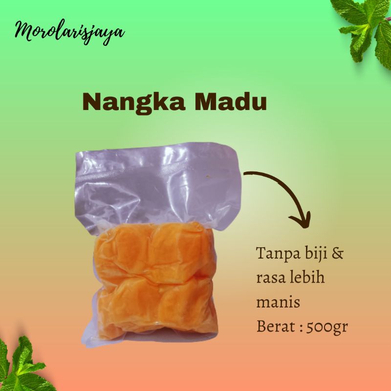 

READY STOK!!NANGKA MADU FROZEN 500GR NANGKA MADU KUPAS NANGKA MADU BEKU