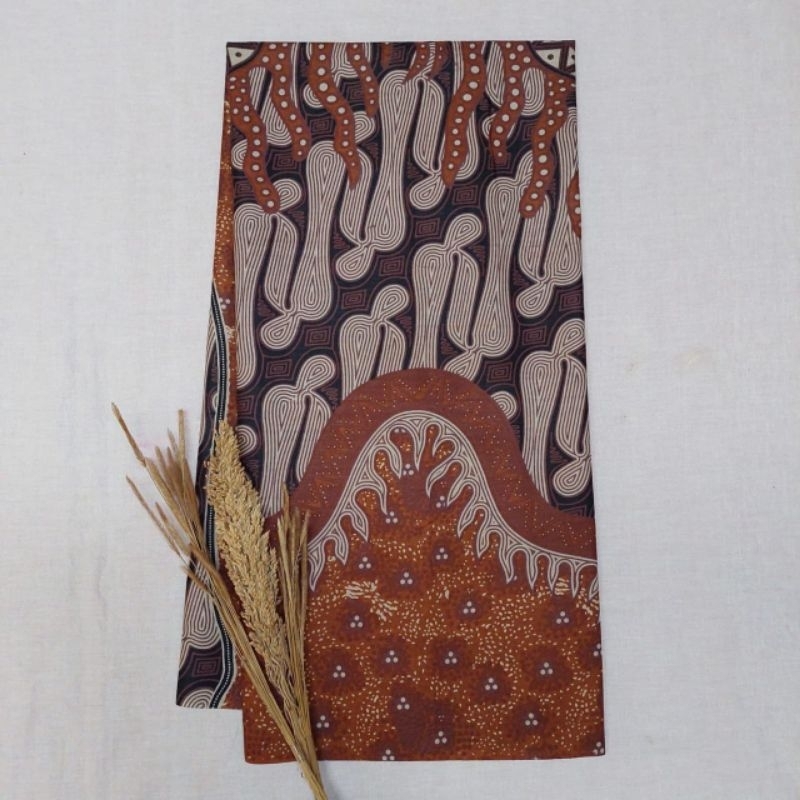 Kain Batik Printing Modern Kain Meteran Bahan Baju Batik Pekalongan Seragam Bridesmaid Terbaru