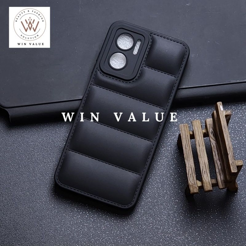 Redmi 10c Case Bantal / Case Pillow Softcase Black Redmi 10C