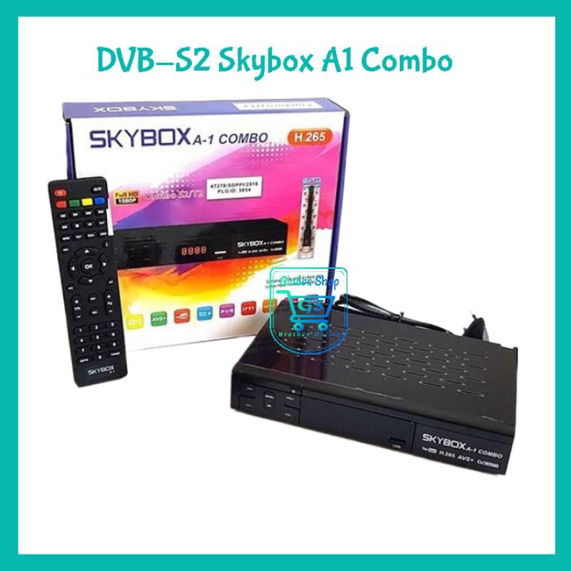 SKYBOX A1 COMBO AVS PLUS H.265 HD DVB-S2 DVB-T2