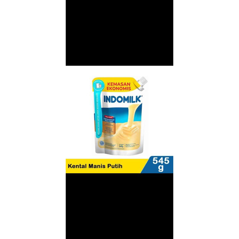 

INDOMILK PLAIN KENAL MANIS SUSU KEMASAN POUCH 545gr