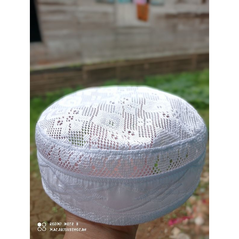 Terbaru  kopiah hajir marawis, kopiah jaring lulu, kopiah surut 3 jari/ peci hajir marwis