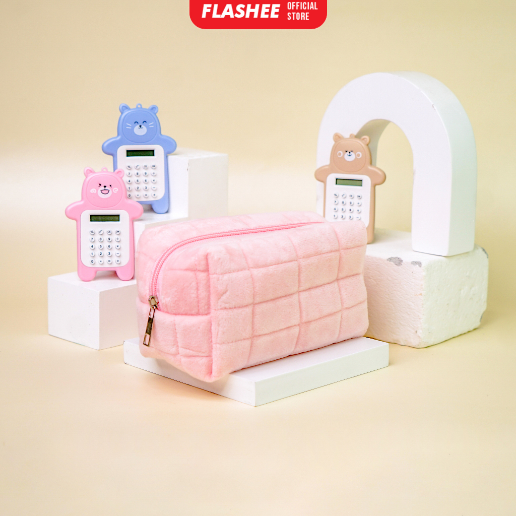 

Flashee Kotak Pensil Aesthetic Korea Bulu Lucu Cloudy Pencil Bag Large Tempat Pensil Sekolah Flashee