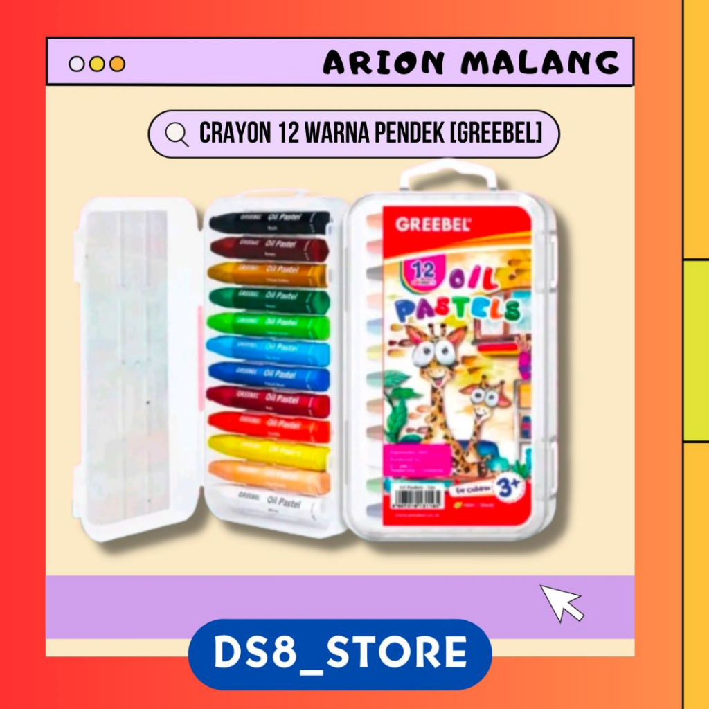 

Crayon 12 Warna [GREEBEL]