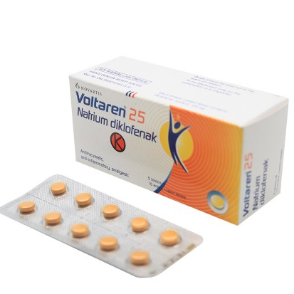 Voltaren 25 mg 10 Tablet
