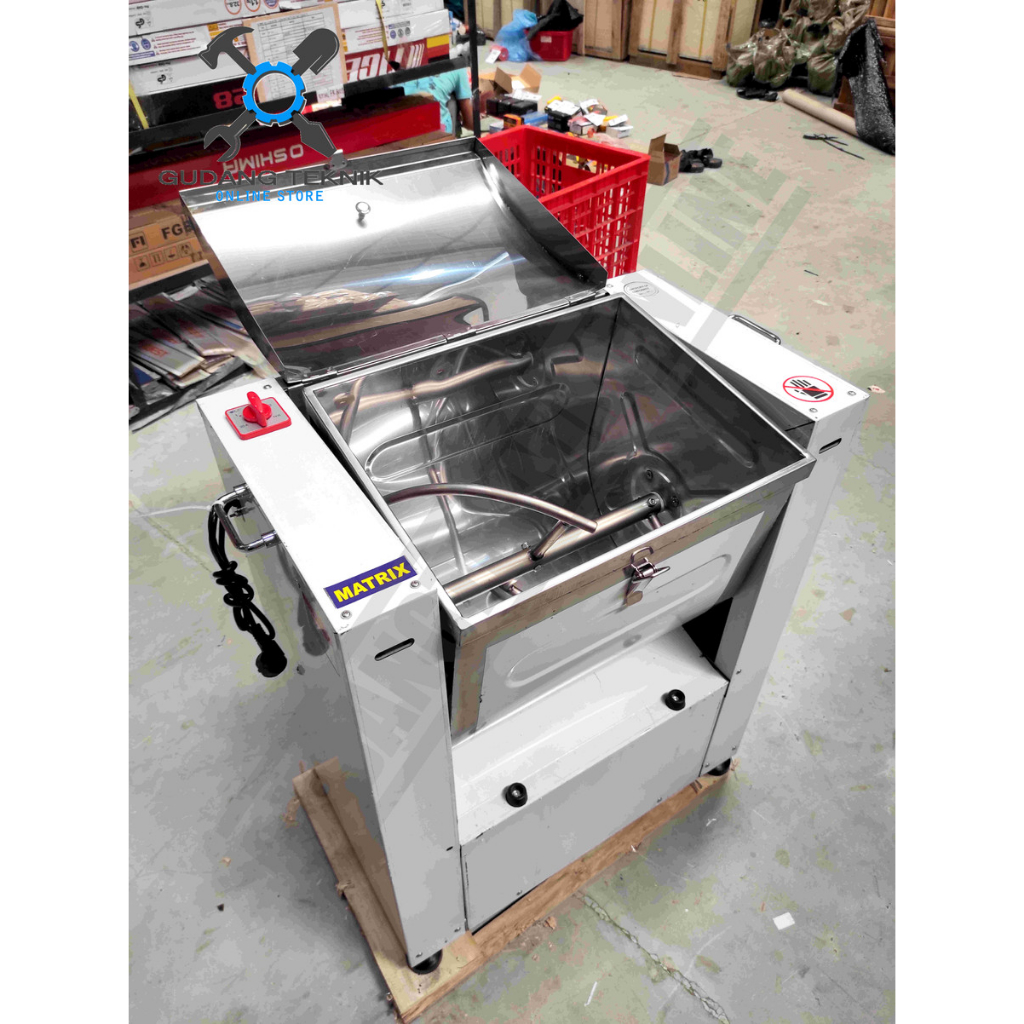 Mesin Pembuat Adonan Tepung 25kg MATRIX HMJ25S / Dough Maker HMJ 25S - Mesin Adonan Tepung Roti Mie 