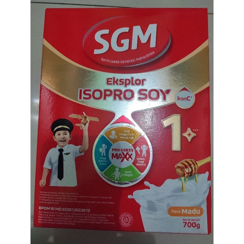 

SGM Eksplor Soya 1+ Madu 700gr