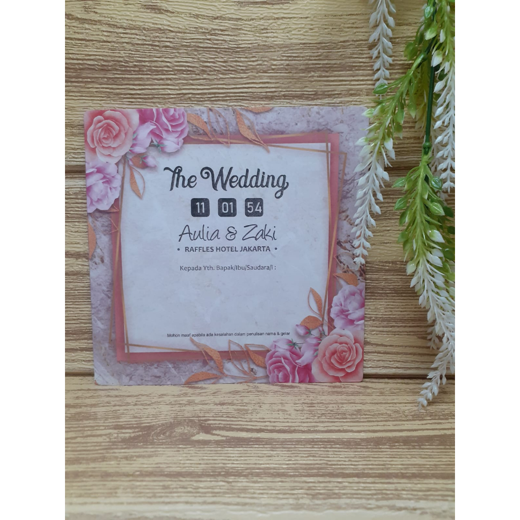 Blangko Undangan Lintang 79 Murah