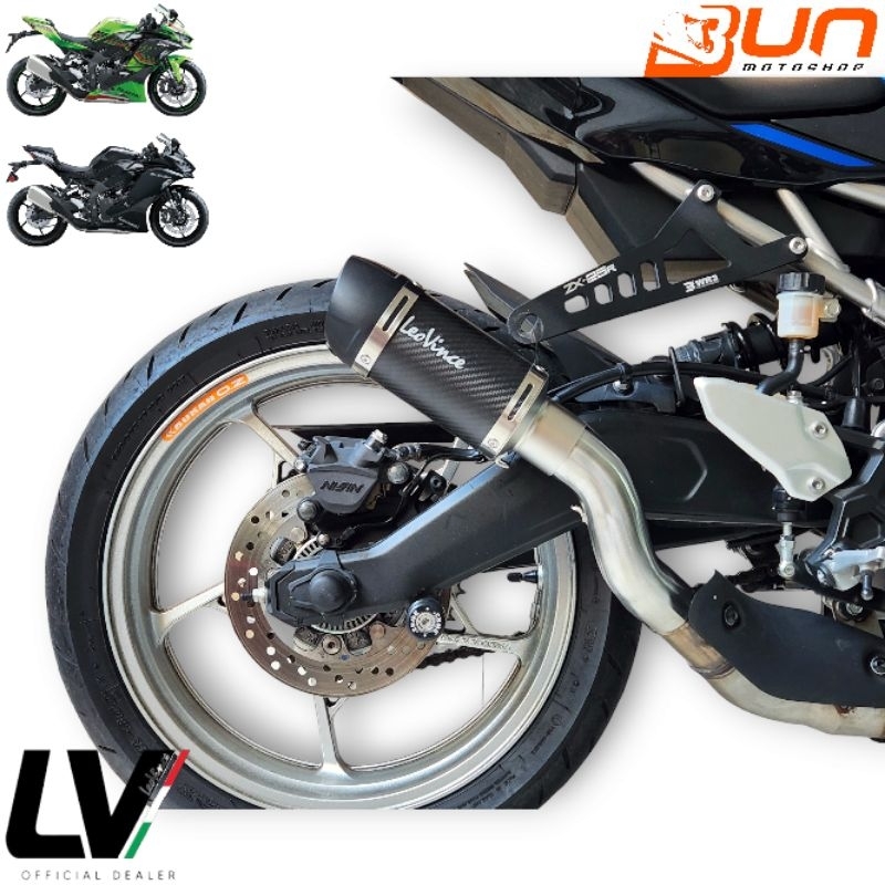 Leovince GP CORSA EVO SHORT ORIGINAL Slip On New Model ZX25R ZX 25R ZX25RR